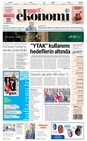 Cover of Dünya Gazetesi
