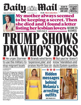 Cover of Daily Mail