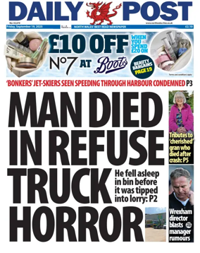 Cover of Daily Post (North Wales)