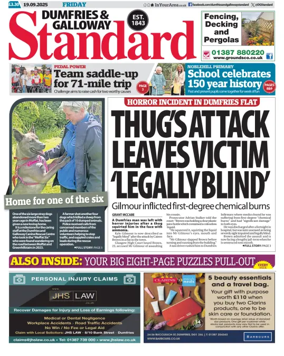 Cover of Dumfries & Galloway Standard