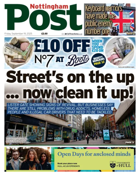 Cover of Nottingham Post