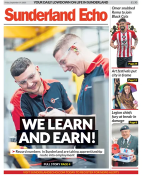 Cover of Sunderland Echo