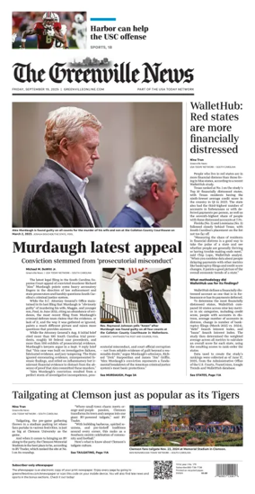 Cover of The Greenville News