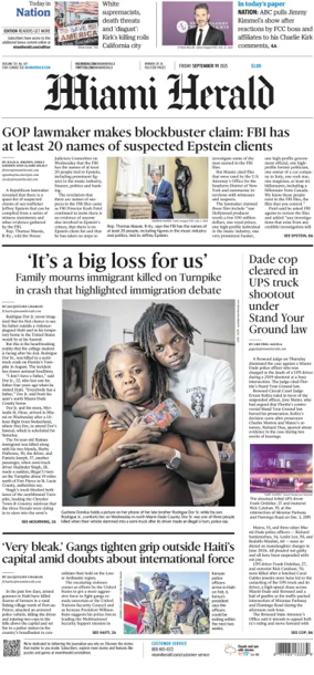 Cover of Miami Herald