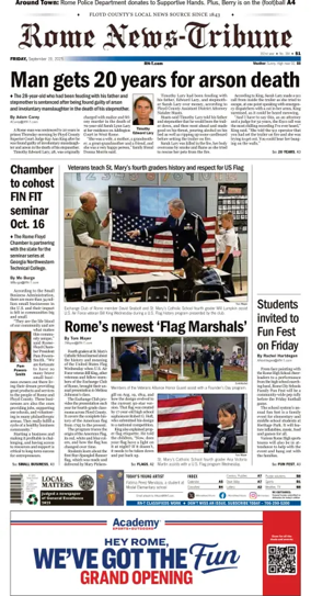 Cover of Rome News-Tribune