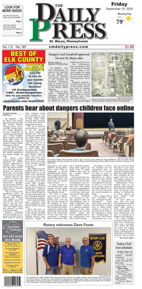 Cover of The Daily Press