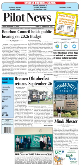 Cover of The Pilot News