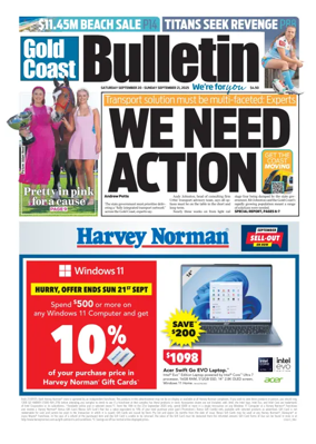 Cover of The Gold Coast Bulletin
