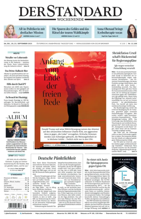 Cover of Der Standard
