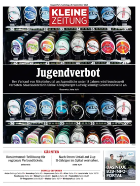 Cover of Kleine Zeitung Kaernten