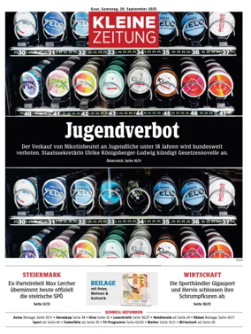 Cover of Kleine Zeitung Steiermark