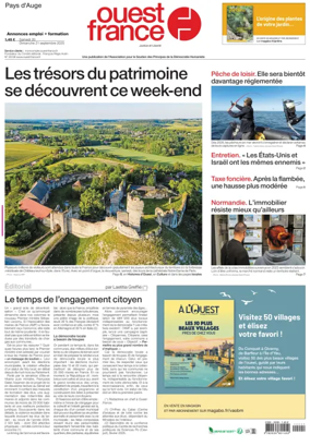 Cover of Ouest France (Pays d'Auge)