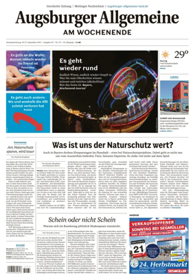 Cover of Augsburger Allgemeine (Land Nord)