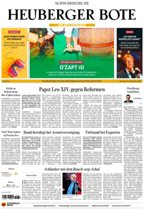 Cover of Heuberger Bote