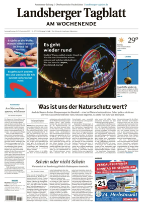 Cover of Landsberger Tagblatt
