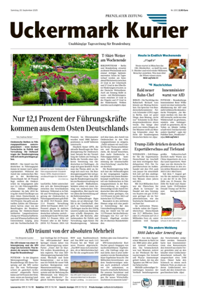 Cover of Prenzlauer Zeitung