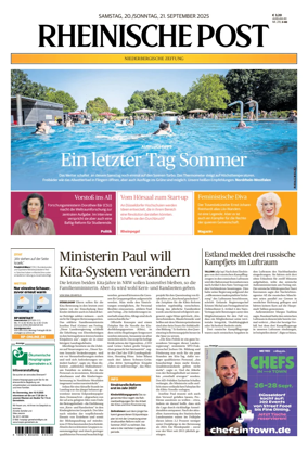 Cover of Rheinische Post Mettmann 