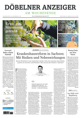 Cover of Sächsische Zeitung (Döbeln)