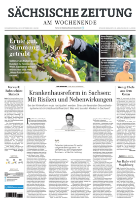 Cover of Sächsische Zeitung  (Löbau-Zittau)