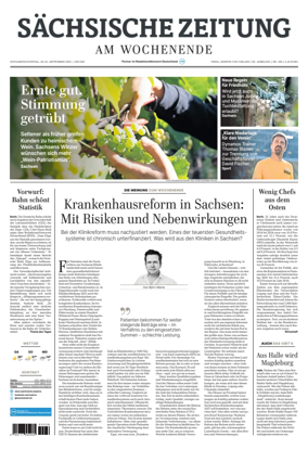 Cover of Sächsische Zeitung (Pirna Sebnitz)
