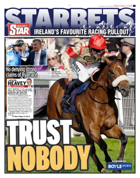 Cover of Irish Daily Star - Starbets
