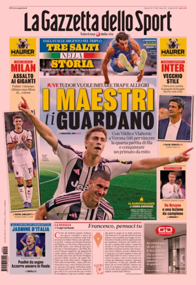 Cover of La Gazzetta dello Sport - Romana