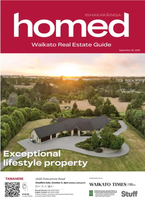 Cover of Homed Waikato Region