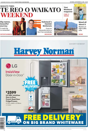 Cover of Waikato Times