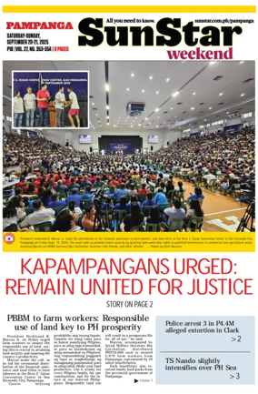 Cover of Sun.Star Pampanga