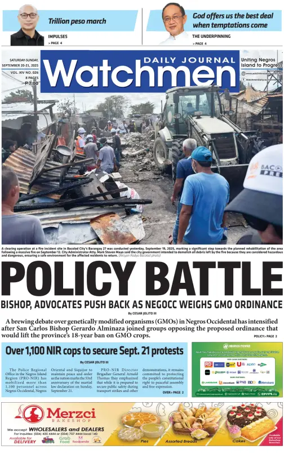 Cover of Watchmen Daily Journal