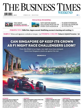 Cover of The Business Times