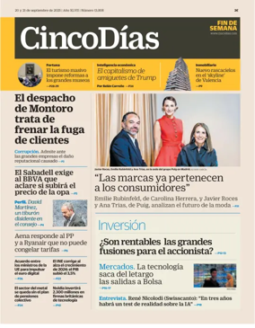 Cover of Cinco Días