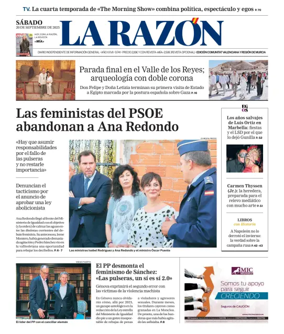 Cover of La Razon (Levante)
