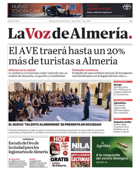 Cover of La Voz de Almería