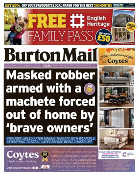 Cover of Burton Mail