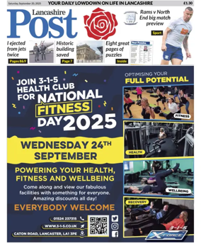 Cover of Lancashire Evening Post