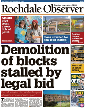 Cover of Rochdale Observer