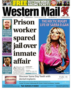 Cover of Western Mail