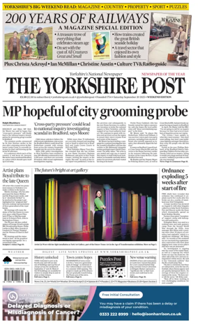 Cover of Yorkshire Post