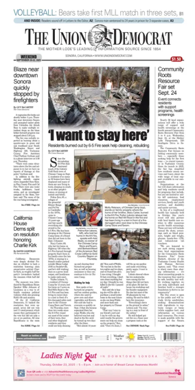 Cover of The Union Democrat