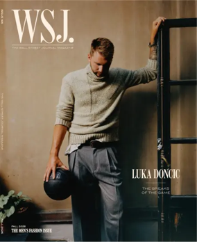 Cover of WSJ. Magazine