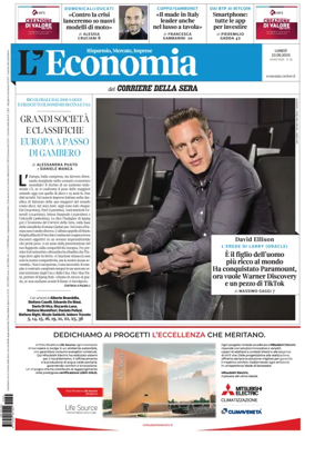 Cover of L'Economia