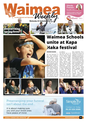 Cover of Waimea Weekly