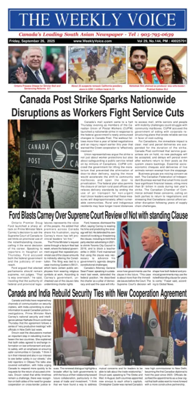 Cover of The Weekly Voice