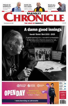 Cover of Barnsley Chronicle