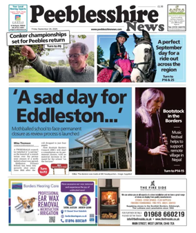 Cover of Peebleshire News