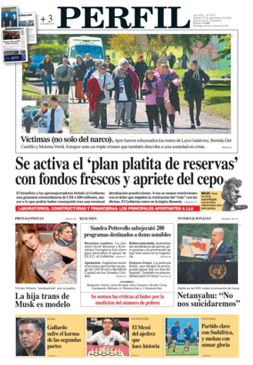 Cover of Perfil (Sabado)