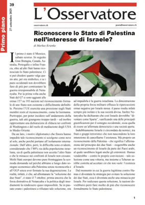 Cover of L'Osservatore