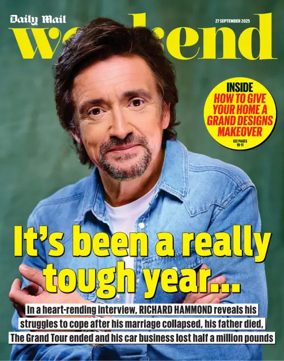 Cover of Daily Mail Weekend Magazine