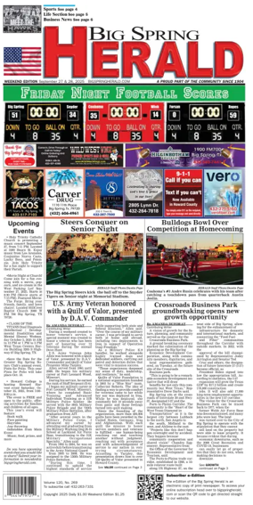 Cover of Big Spring Herald Weekend